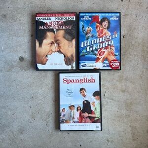 Comedy DVD Collection: Anger Management, Blades of Glory, Spanglish